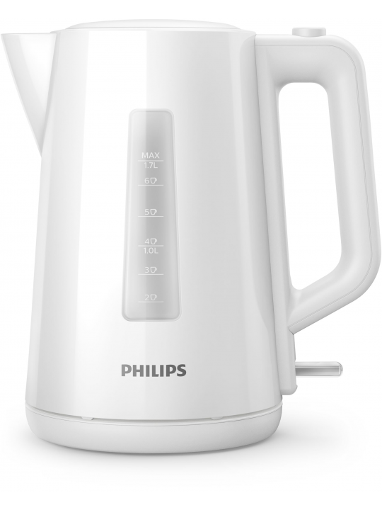 Philips 3000 series Jarro de plástico de 1,7 L com tampa com mola e indicador de luz