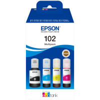 RECARGA DE TINTA EPSON SERIE 102 MULTIPACK 4 CORES - ECOTANK 2700-2750-2751-2756-3700-3750-4750