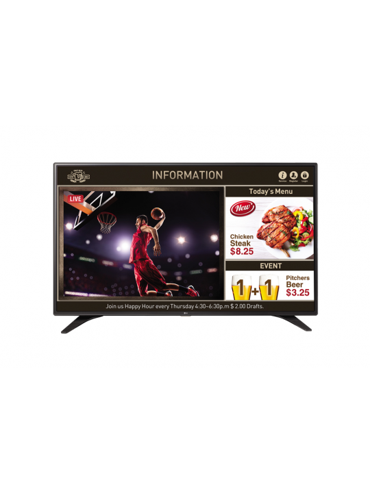LG 55LV640S televisão para o setor hoteleiro 139,7 cm (55´´) Full HD 400 cd-m² Preto