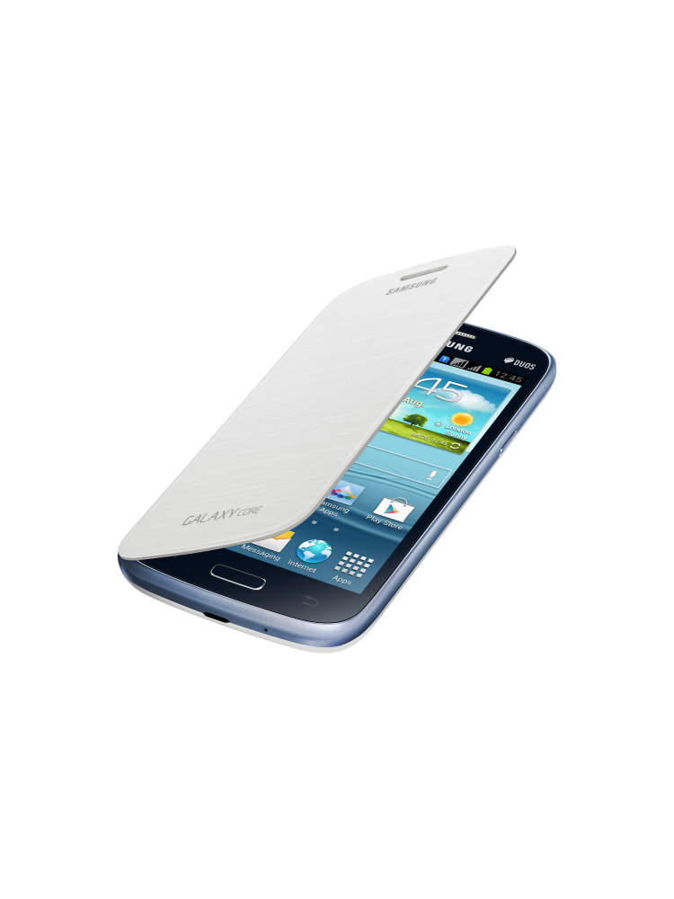 Samsung EF-FI826BW capa para telemóvel Capa tipo livro Branco