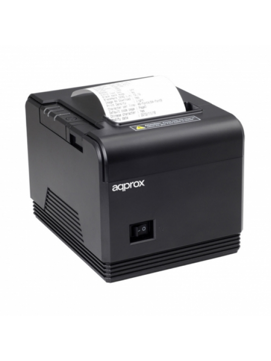 Impressora APPROX Térmica POS80AM3, Preto