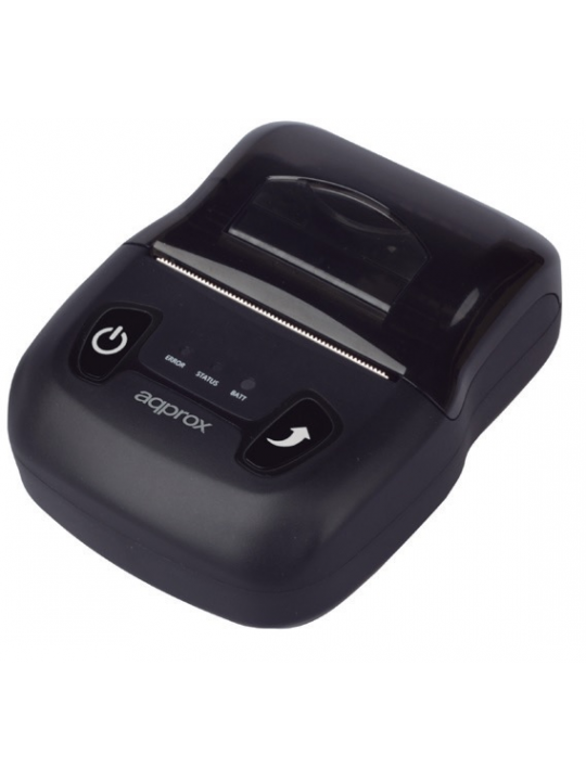 Impressora APPROX Térmica Portátil 58mm, Preto - Bluetooth + USB