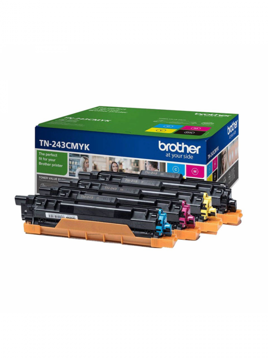 TONER BROTHER PACK 4 CORES TN243