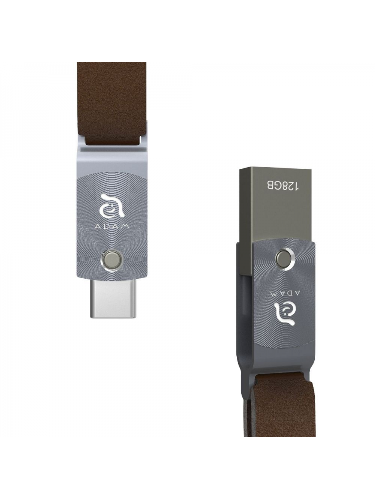 ADAM ELEMENTS - PEN ROMA USB3/USB-C 128 GB (GREY)