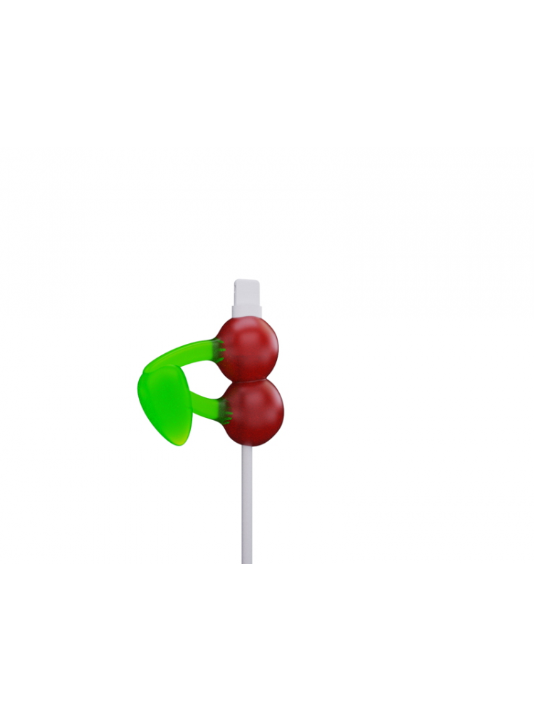MOJIPOWER - CABLE PROTECTOR (CHERRIES)