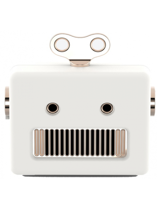 qushini - Bluetooth Robot Speaker (white)