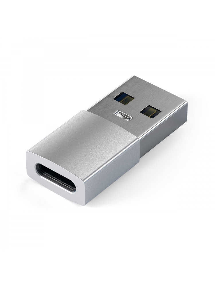 SATECHI - TYPE-A TO TYPE-C ADAPTER (SILVER)