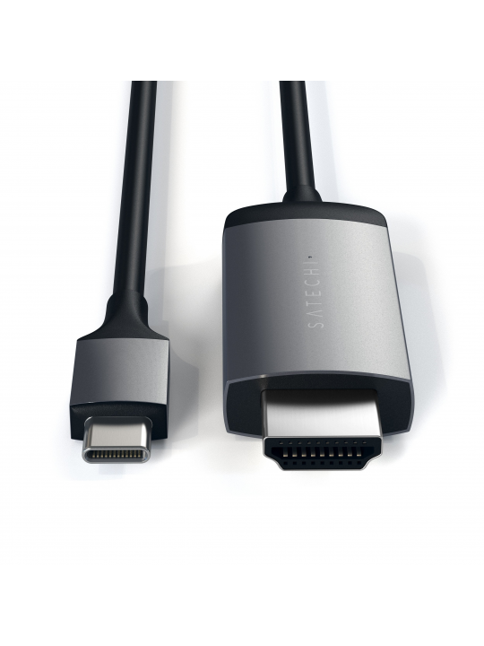SATECHI - TYPE-C TO 4K HDMI CABLE (SPACE GREY)