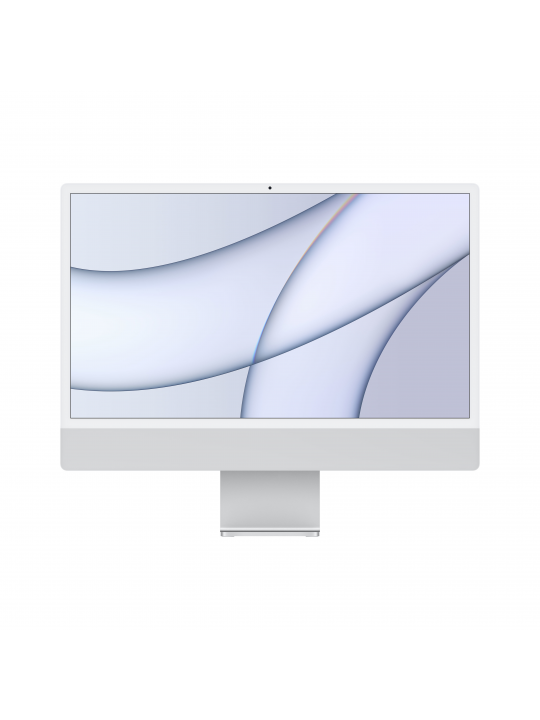 APPLE iMac 24P Retina 4,5K - Apple M1 8c CPU/8c GPU, 8GB, 256GB - Silver