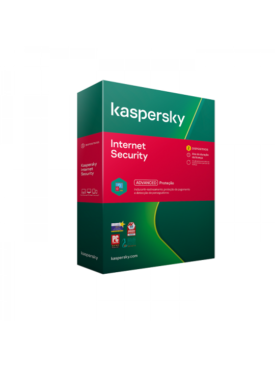 Software Kaspersky Internet Security 2021 2 User 1 Ano 