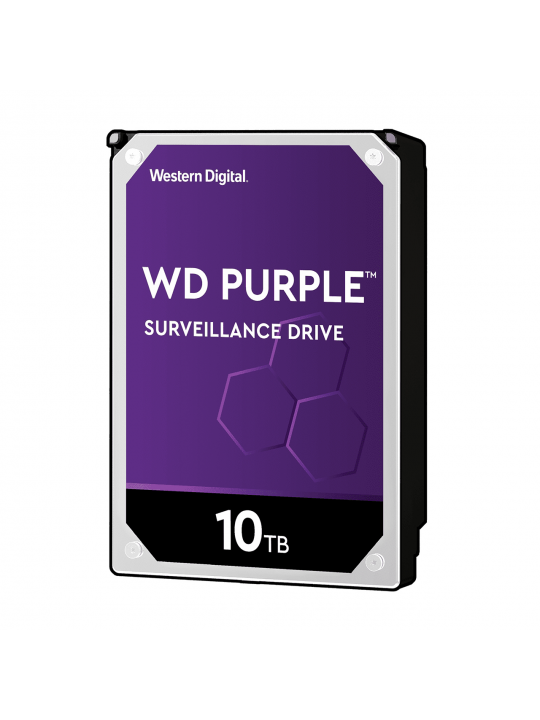 Disco 3.5 10TB WD Purple 256Mb SATA 6Gb/s 72rp - Video Vigilância