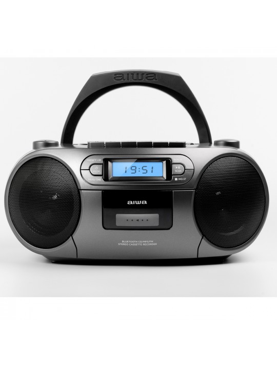 AIWA Rádio CD e Bluetooth BBTC-550BK