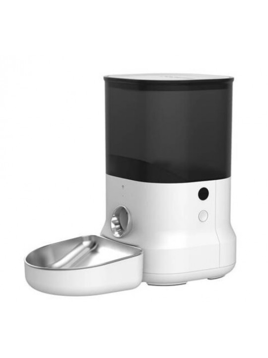 DISPENSADOR AUTOMÁTICO DE COMIDA COM TAÇAS DE METAL DOGNESS (WHITE)