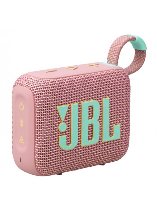 COLUNA JBL GO4 ROSA