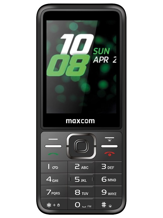 Telemovel Maxcom Classic MM244 2,8´´ Dual SIM 2G Preto-Prateado
