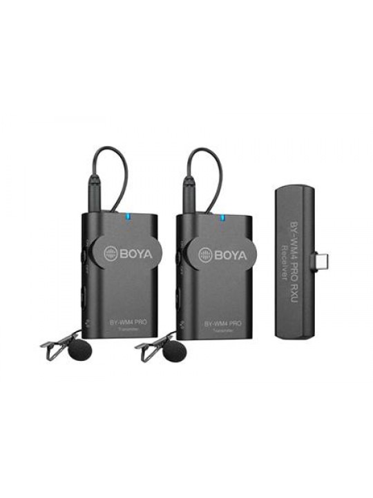 Boya KIT MIC WIRELESS RECEPTOR+2 TRANSMI Android