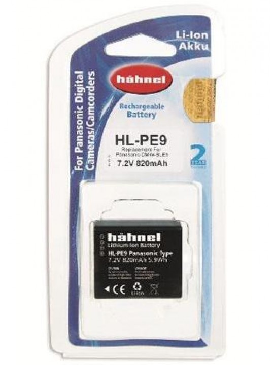 Hahnel bateria LITIO HL-PE9 Panasonic