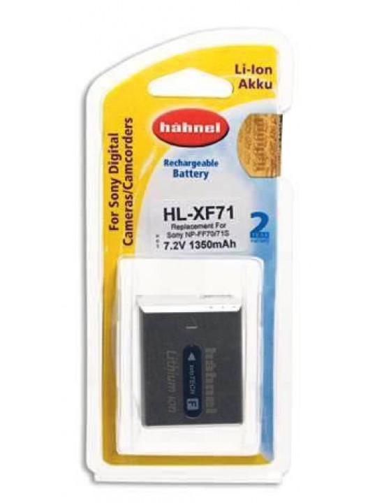 Hahnel bateria LITIO HL-XF70 Sony