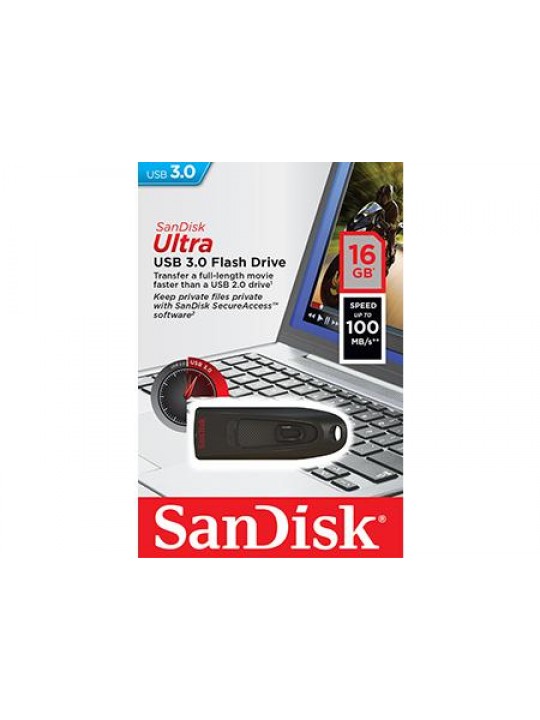 PEN USB SANDISK ULTRA USB 3.0 16GB