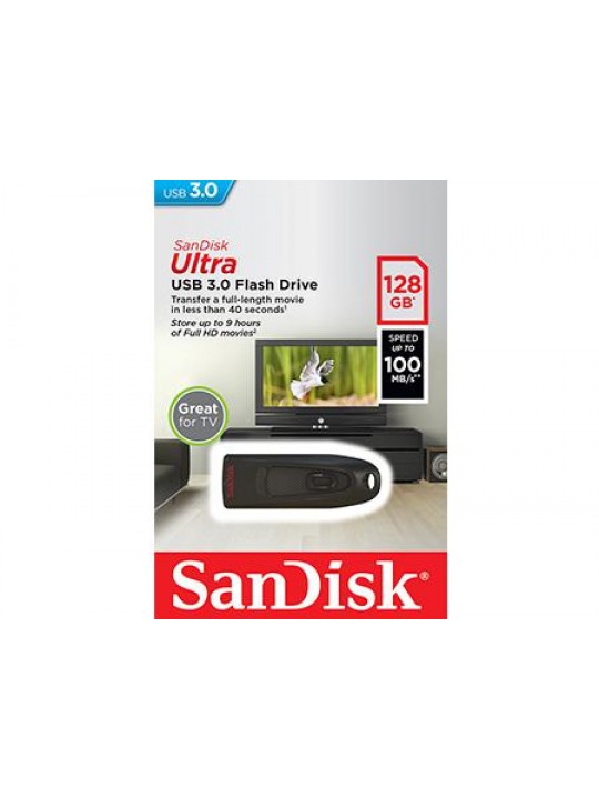 PEN USB SANDISK ULTRA USB 3.0 128GB