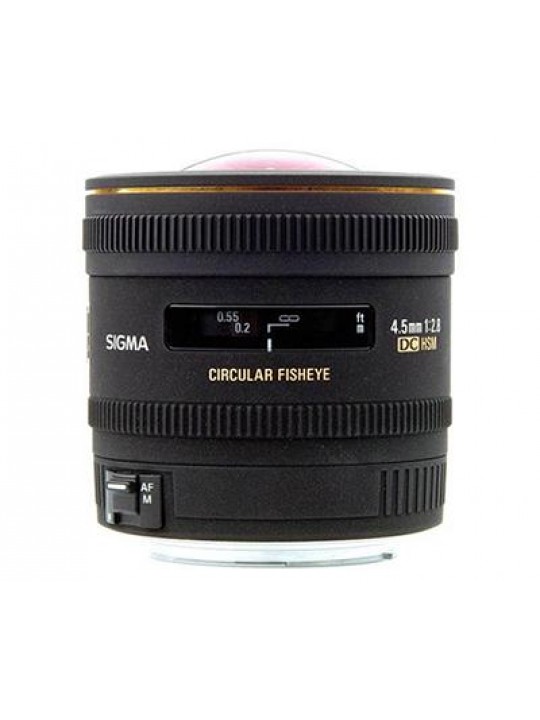 Sigma Objectiva 4.5mm f2.8 FISHEYE DC HSM-Nikon
